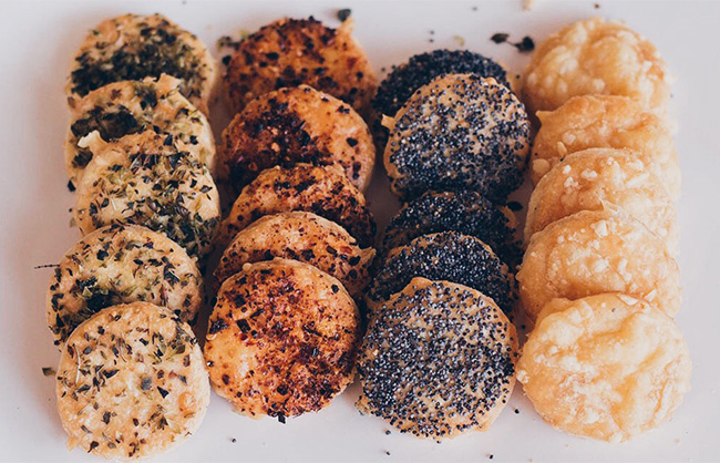 Galletas saborizadas
